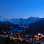 Mont-Dore at Night. Image via the Office du Tourisme du Sancy