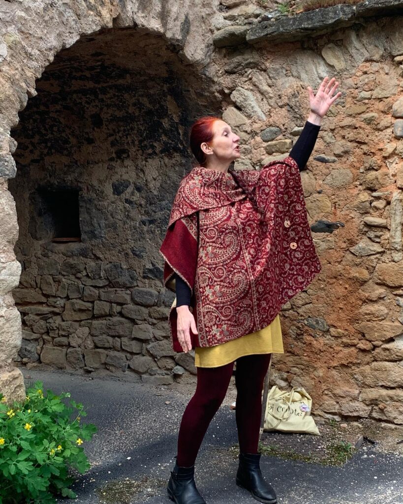 Christine Butot Storytelling in Auvergne