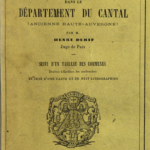 Henri Durif Cantal Haute Auvergne